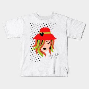 Red Hat Style Kids T-Shirt